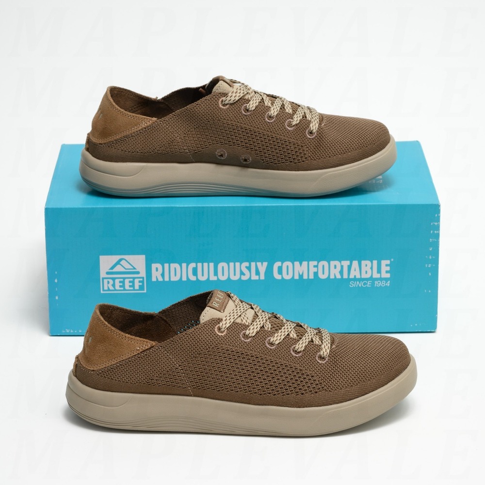 Reef Swellsole Neptune Men's Sz 10 Casual Shoes / Sneakers - Brown CJ7239 NEW